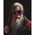   Ungewöhnlicher Nikolaus - Malen-nach-Zahlen-Set auf Keilrahmen 40x50