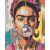 Funky Frida - Malen-nach-Zahlen-Set auf Keilrahmen 40x50