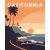 Kalifornia - Számfestő készlet kereten 40x50