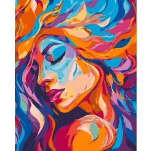 Lélekfestmény - Számfestő készlet kereten 40x50