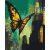   Lichter und Flügel - Malen-nach-Zahlen-Set auf Keilrahmen 40x50