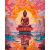 Buddha álma - Számfestő készlet kereten 40x50