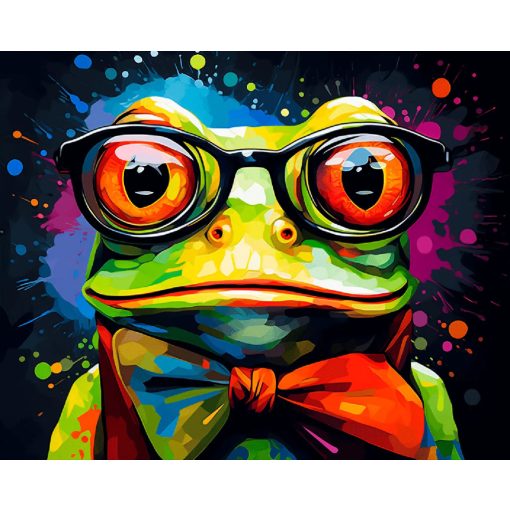 Béka Úr - Számfestő készlet kereten 40x50