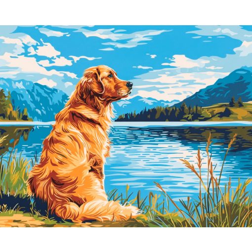RetRiver - Számfestő készlet kereten 40x50