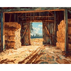 Pajta - Számfestő készlet kereten 40x50