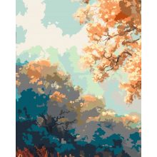 Mystischer Baum 3 - 3-teiliges Malen-nach-Zahlen-Set auf Leinwand