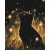   Die Nacht der Katze - Malen-nach-Zahlen-Set auf Keilrahmen 40x50