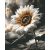   Blume der Hoffnung - Malen nach Zahlen Set auf Rahmen 40x50 cm