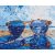   Meeresreflexion – Malen nach Zahlen Set auf Rahmen 40x50 cm