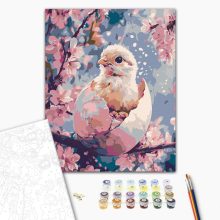 Zauberer des Schicksals – Malen nach Zahlen Set auf Rahmen 40x50 cm