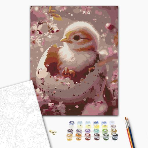 Zauberer des Schicksals – Malen nach Zahlen Set auf Rahmen 40x50 cm