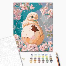 Zauberer des Schicksals – Malen nach Zahlen Set auf Rahmen 40x50 cm