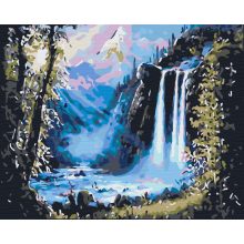Der Zauber der Natur - Malen-nach-Zahlen-Set auf Keilrahmen 40x50