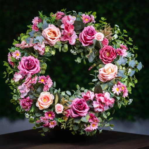 Mesebeli Rózsás Koszorú –Csináld Magad Csomag (45 cm)