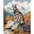   Herbstliche Majestät - Malen-nach-Zahlen-Set auf Keilrahmen 40x50