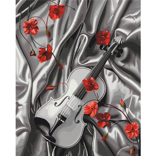 Selyemszimfónia - Számfestő készlet kereten 40x50