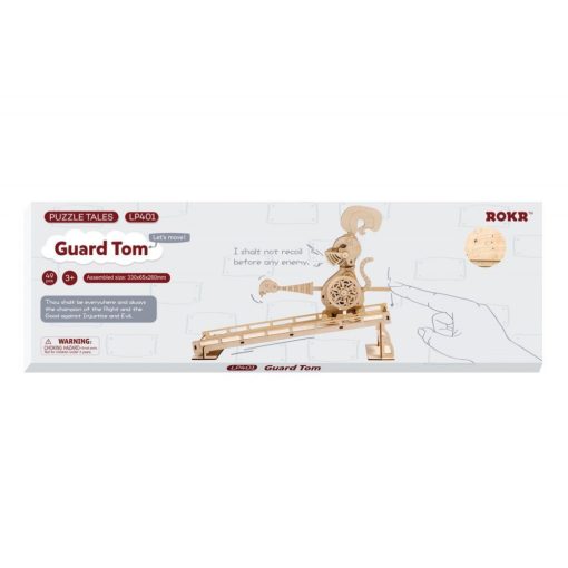 Ritterkatze - 3D-Holzpuzzle
